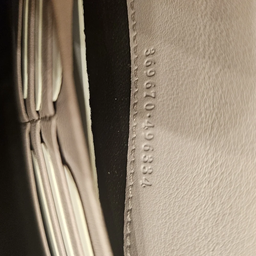 Gucci Python Continental Wallet w/ Crystal GG Logo | Box & Dustbag